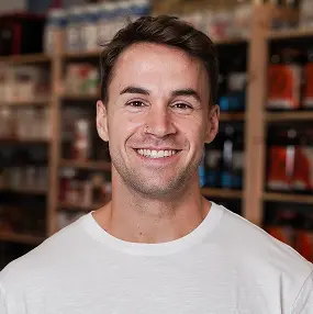 smiling man